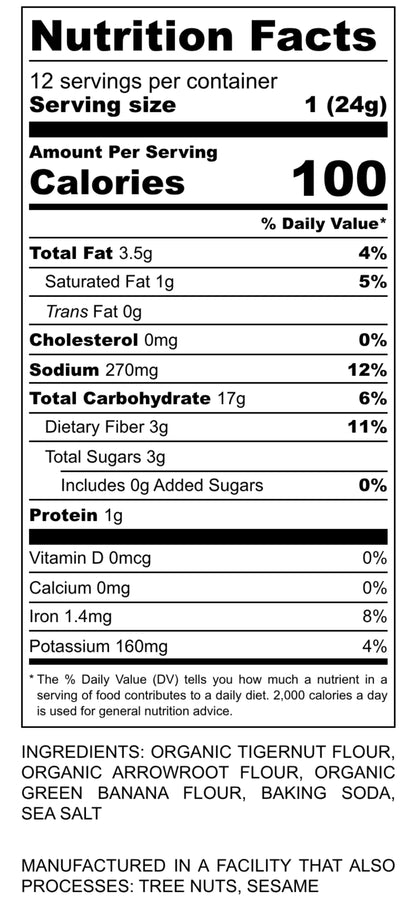 Banana Tigernut - Vegan Grain-Free Muffin & Bread Mix