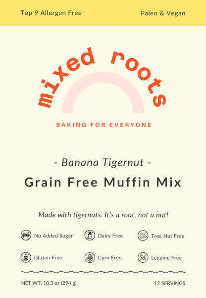 Banana Tigernut - Vegan Grain-Free Muffin & Bread Mix