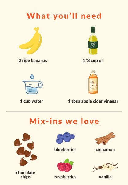 Banana Tigernut - Vegan Grain-Free Muffin & Bread Mix